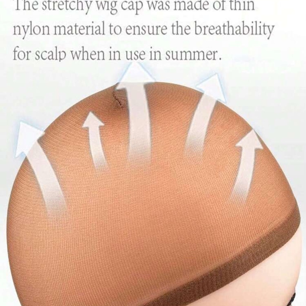 Breathable Tan Wig Cap - Picture 4 of 6